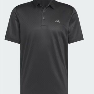 Adidas Black Polo Shirt with Performance Fabric